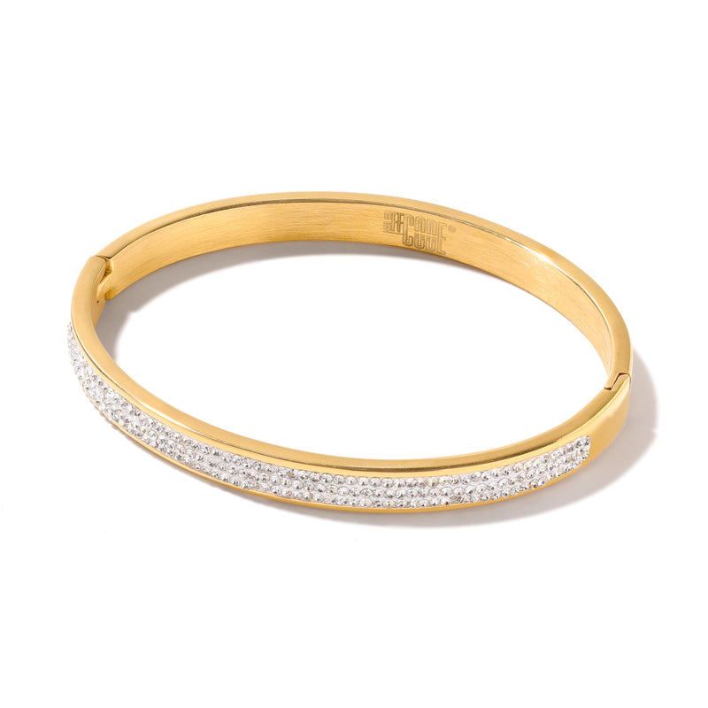 Gold Bold Bangle