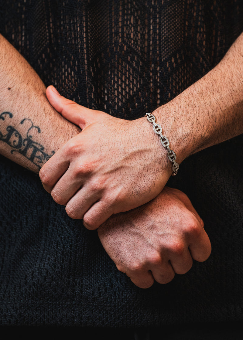 Silver Invictus Bracelet