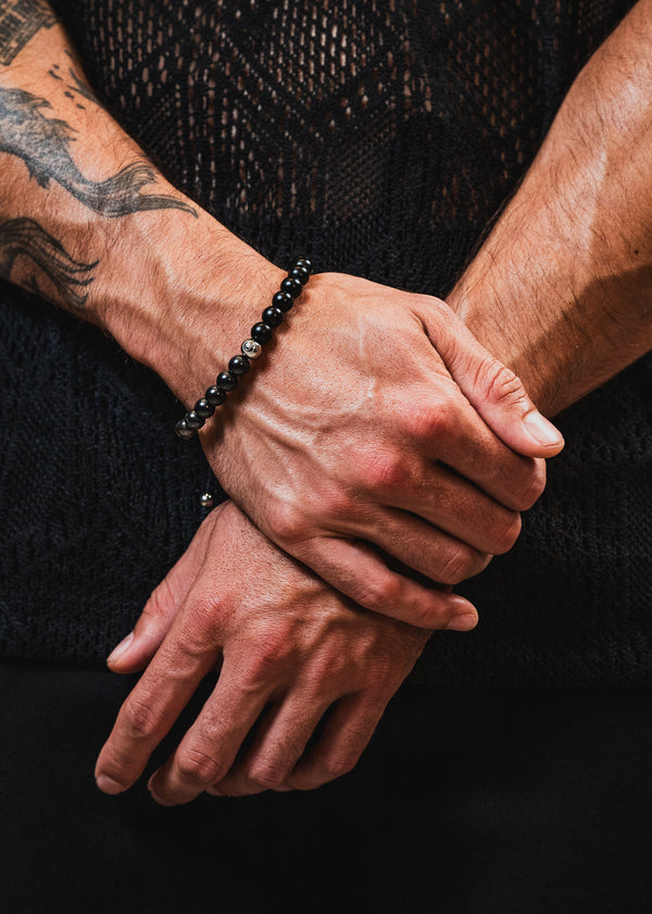 Black x Hematite Eros Bracelet